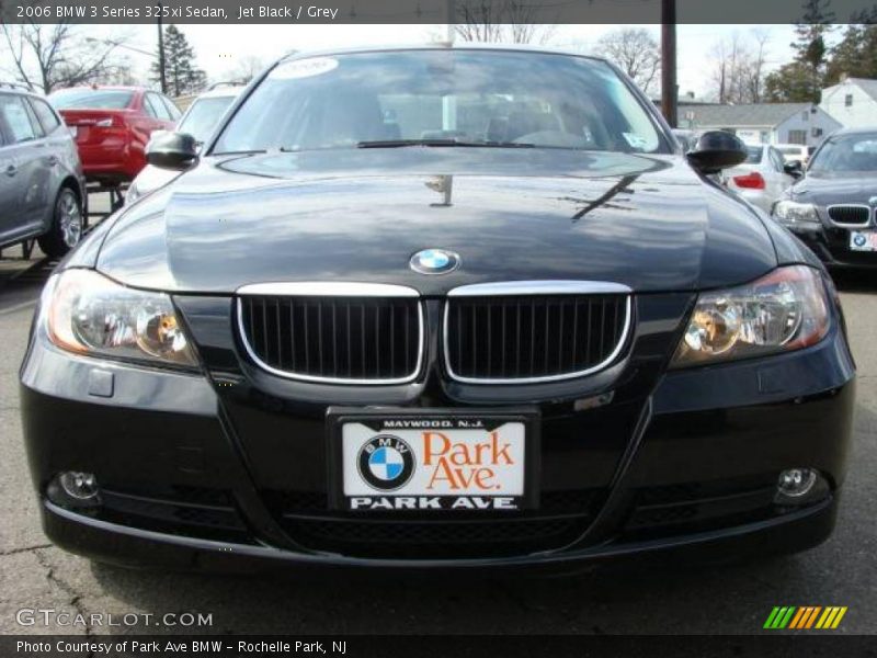 Jet Black / Grey 2006 BMW 3 Series 325xi Sedan