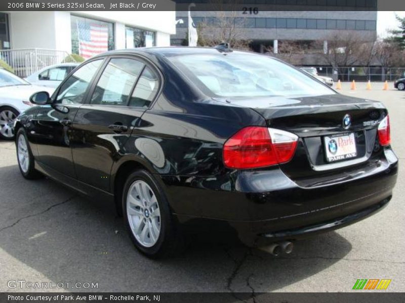 Jet Black / Grey 2006 BMW 3 Series 325xi Sedan