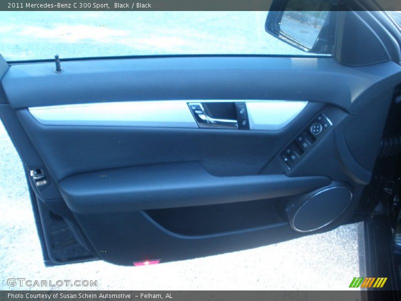 Black / Black 2011 Mercedes-Benz C 300 Sport
