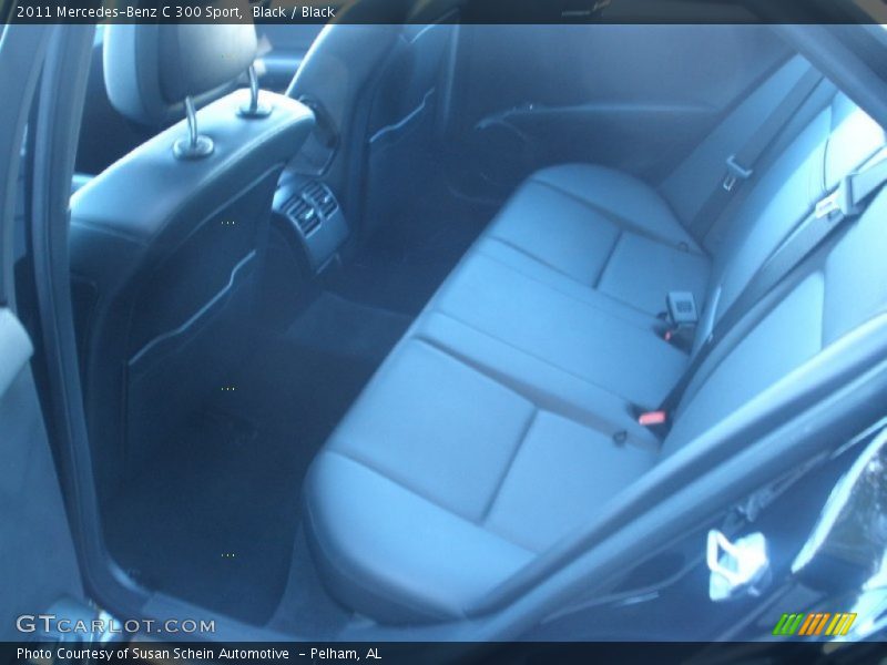 Black / Black 2011 Mercedes-Benz C 300 Sport