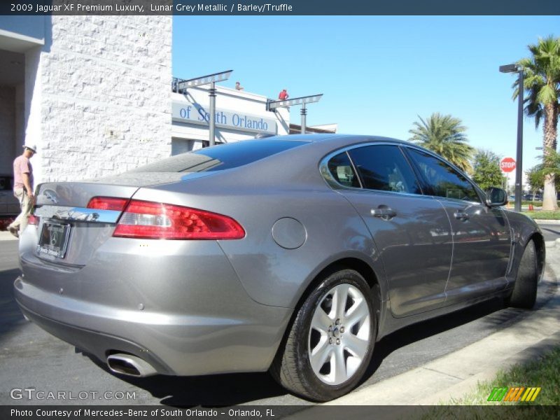 Lunar Grey Metallic / Barley/Truffle 2009 Jaguar XF Premium Luxury