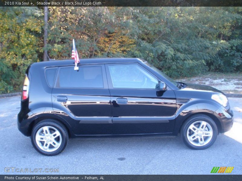 Shadow Black / Black Soul Logo Cloth 2010 Kia Soul +