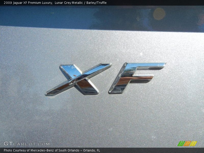 Lunar Grey Metallic / Barley/Truffle 2009 Jaguar XF Premium Luxury
