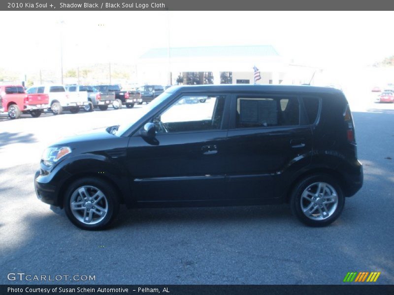 Shadow Black / Black Soul Logo Cloth 2010 Kia Soul +