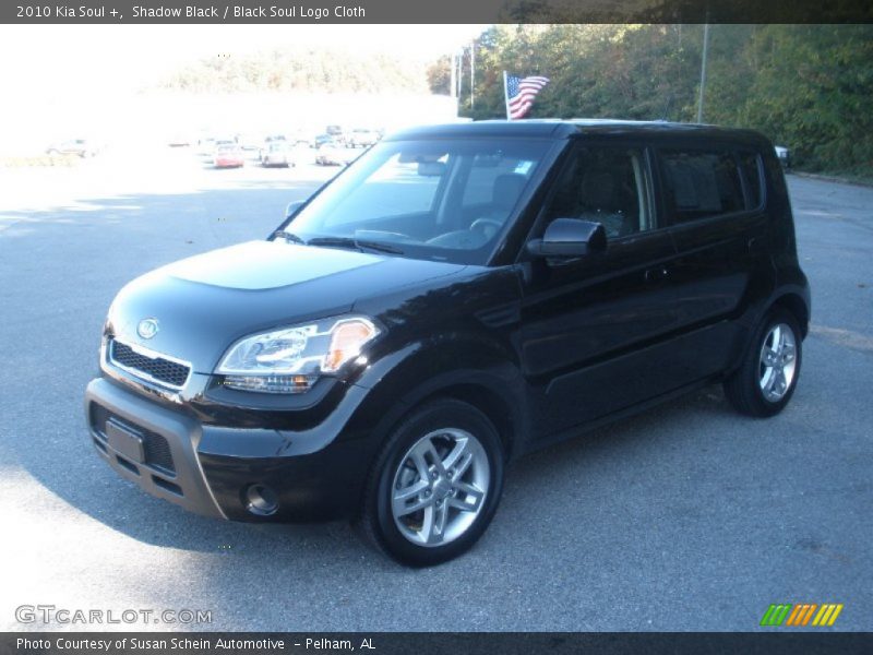 Shadow Black / Black Soul Logo Cloth 2010 Kia Soul +