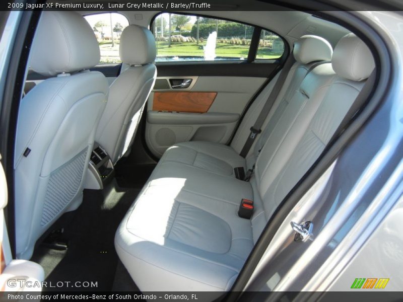 Lunar Grey Metallic / Barley/Truffle 2009 Jaguar XF Premium Luxury