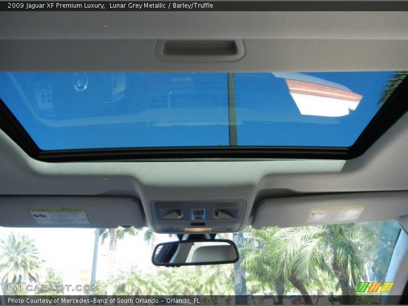 Lunar Grey Metallic / Barley/Truffle 2009 Jaguar XF Premium Luxury