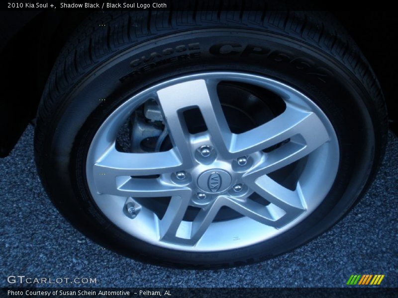 Shadow Black / Black Soul Logo Cloth 2010 Kia Soul +