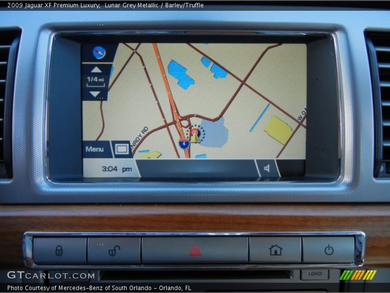 Lunar Grey Metallic / Barley/Truffle 2009 Jaguar XF Premium Luxury