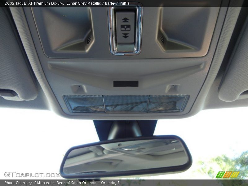 Lunar Grey Metallic / Barley/Truffle 2009 Jaguar XF Premium Luxury