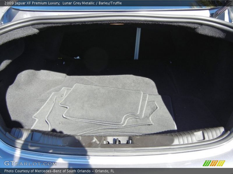 Lunar Grey Metallic / Barley/Truffle 2009 Jaguar XF Premium Luxury