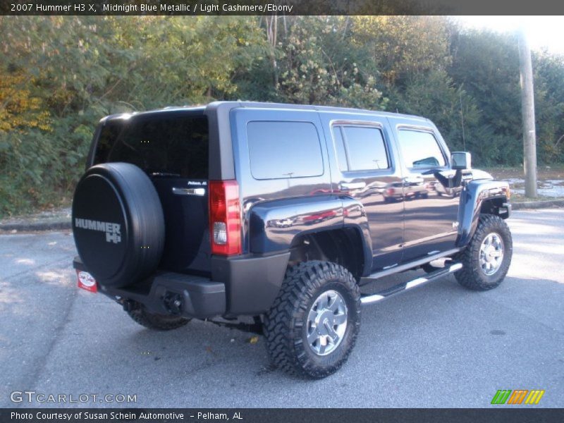 Midnight Blue Metallic / Light Cashmere/Ebony 2007 Hummer H3 X