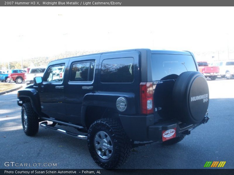 Midnight Blue Metallic / Light Cashmere/Ebony 2007 Hummer H3 X
