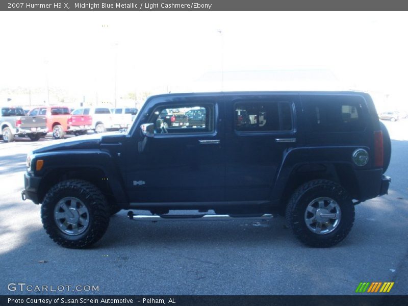 Midnight Blue Metallic / Light Cashmere/Ebony 2007 Hummer H3 X
