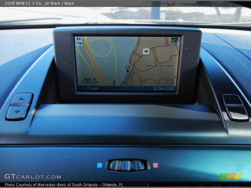 Jet Black / Black 2008 BMW X3 3.0si