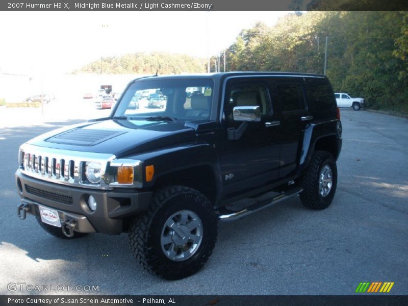 Midnight Blue Metallic / Light Cashmere/Ebony 2007 Hummer H3 X