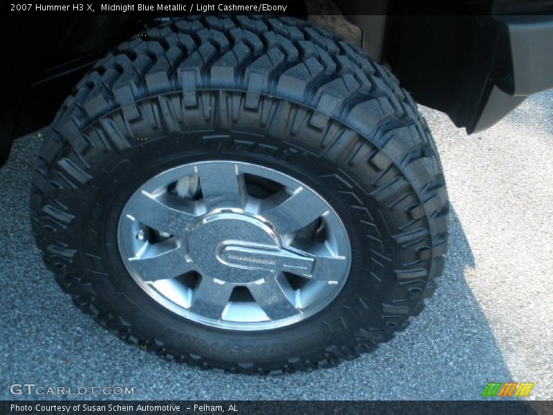 Midnight Blue Metallic / Light Cashmere/Ebony 2007 Hummer H3 X