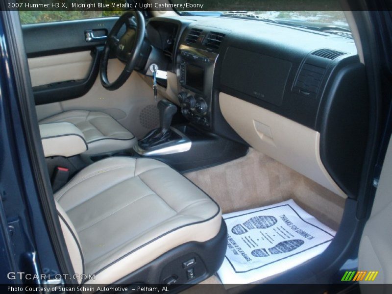 Midnight Blue Metallic / Light Cashmere/Ebony 2007 Hummer H3 X