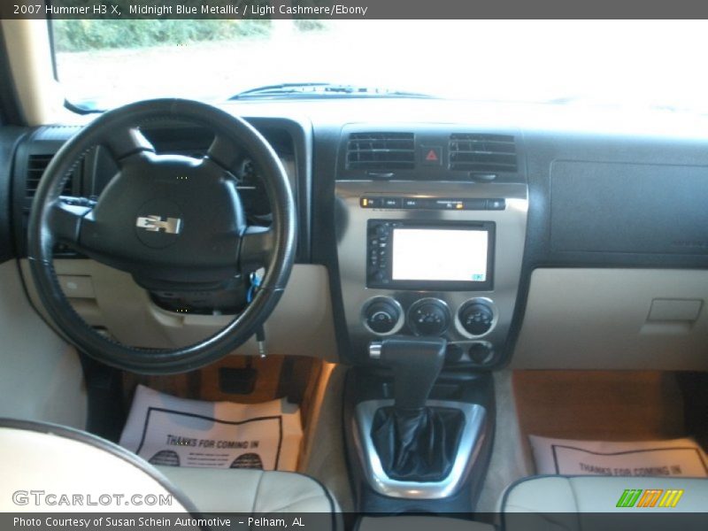 Midnight Blue Metallic / Light Cashmere/Ebony 2007 Hummer H3 X