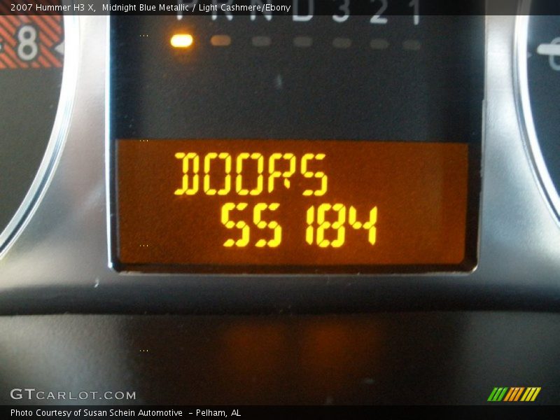 Midnight Blue Metallic / Light Cashmere/Ebony 2007 Hummer H3 X