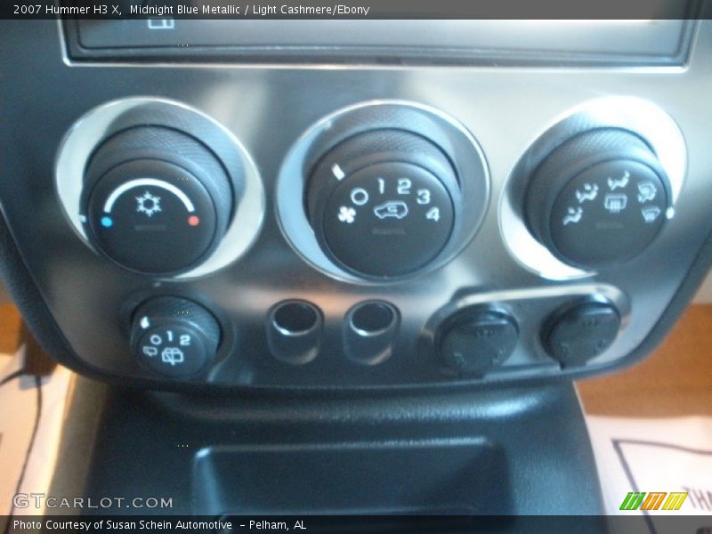 Midnight Blue Metallic / Light Cashmere/Ebony 2007 Hummer H3 X
