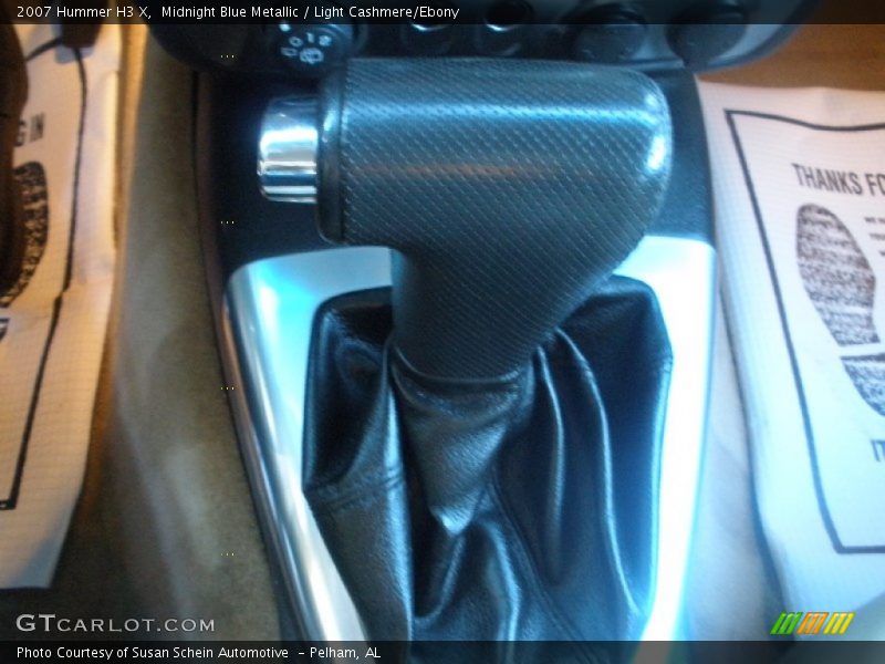 Midnight Blue Metallic / Light Cashmere/Ebony 2007 Hummer H3 X