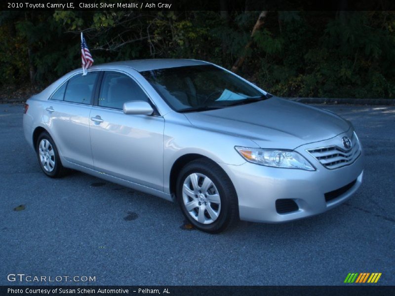 Classic Silver Metallic / Ash Gray 2010 Toyota Camry LE