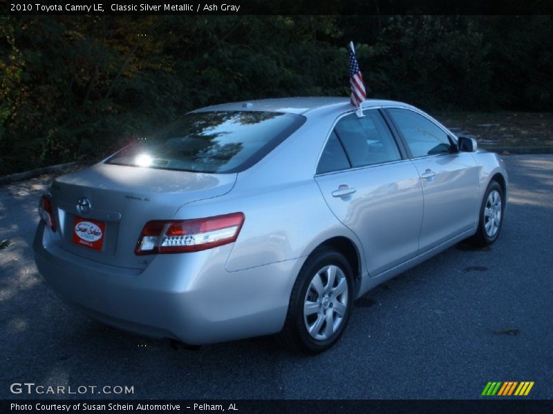 Classic Silver Metallic / Ash Gray 2010 Toyota Camry LE
