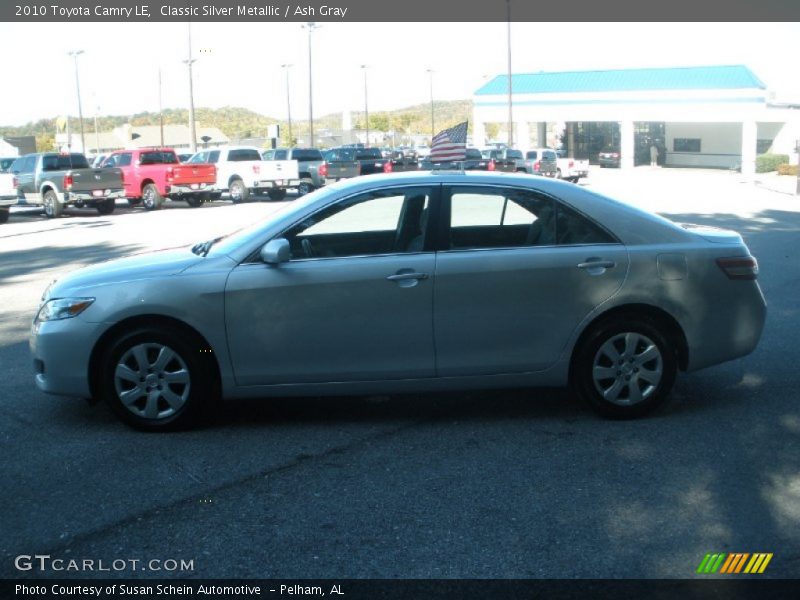 Classic Silver Metallic / Ash Gray 2010 Toyota Camry LE