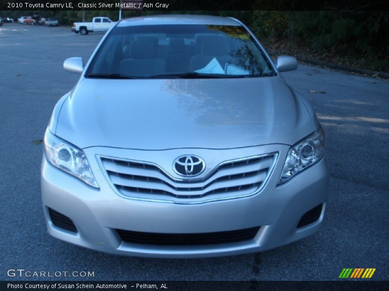 Classic Silver Metallic / Ash Gray 2010 Toyota Camry LE