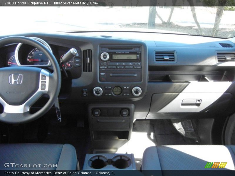 Billet Silver Metallic / Gray 2008 Honda Ridgeline RTS