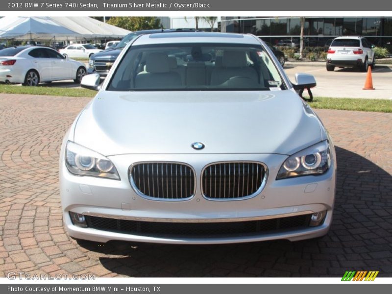  2012 7 Series 740i Sedan Titanium Silver Metallic