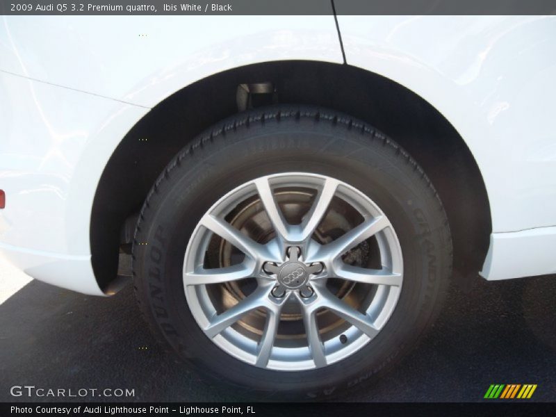 Ibis White / Black 2009 Audi Q5 3.2 Premium quattro