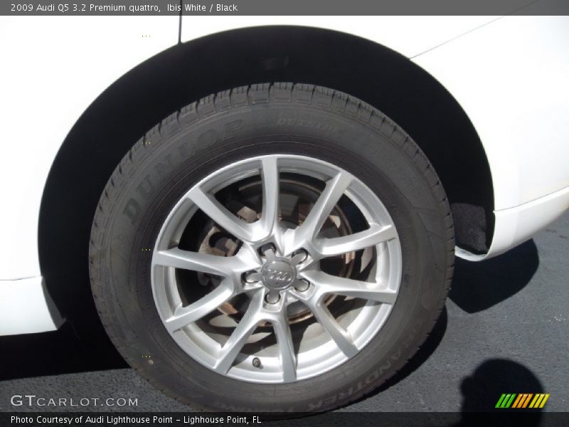 Ibis White / Black 2009 Audi Q5 3.2 Premium quattro