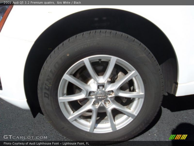 Ibis White / Black 2009 Audi Q5 3.2 Premium quattro