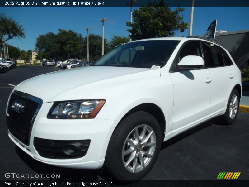 Ibis White / Black 2009 Audi Q5 3.2 Premium quattro