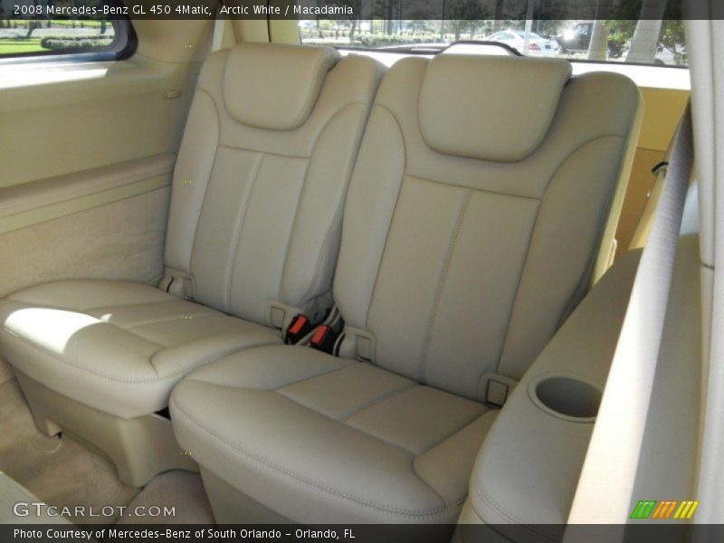 Arctic White / Macadamia 2008 Mercedes-Benz GL 450 4Matic