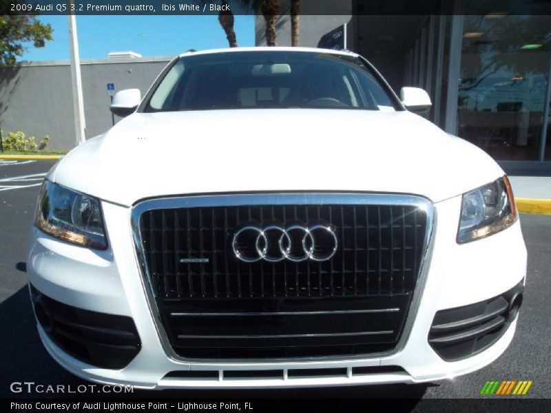 Ibis White / Black 2009 Audi Q5 3.2 Premium quattro