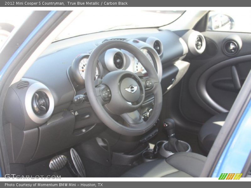 True Blue Metallic / Carbon Black 2012 Mini Cooper S Countryman
