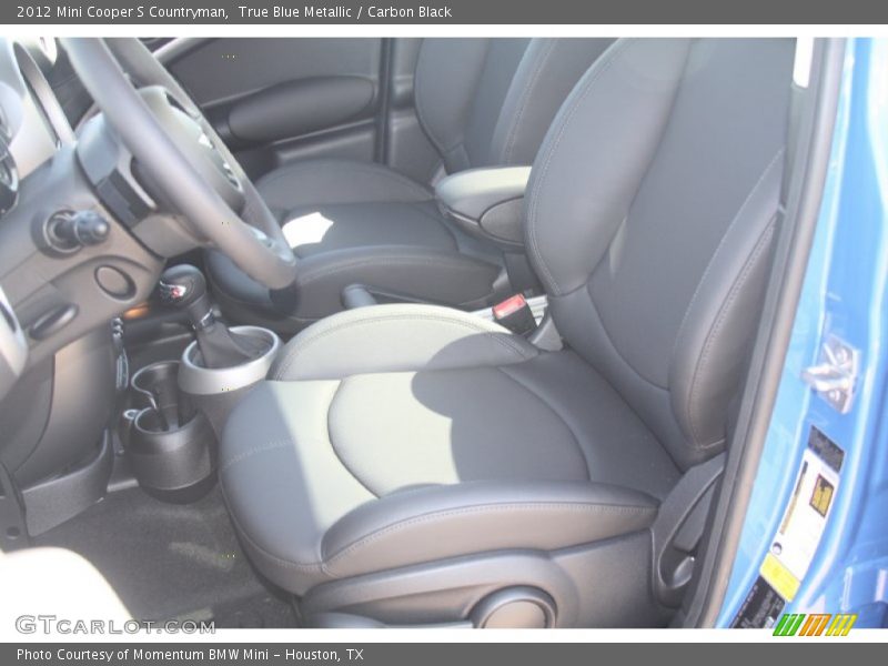 True Blue Metallic / Carbon Black 2012 Mini Cooper S Countryman