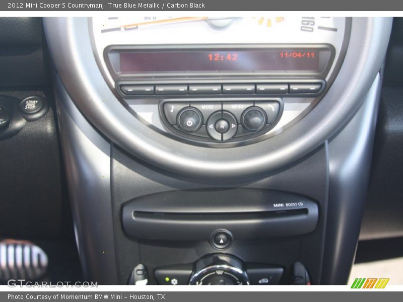 True Blue Metallic / Carbon Black 2012 Mini Cooper S Countryman