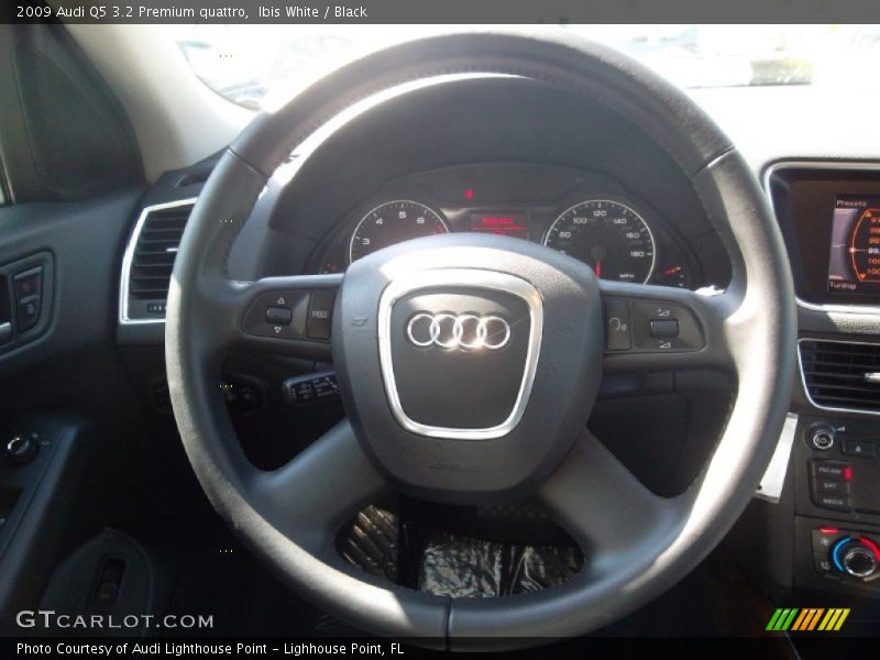 Ibis White / Black 2009 Audi Q5 3.2 Premium quattro
