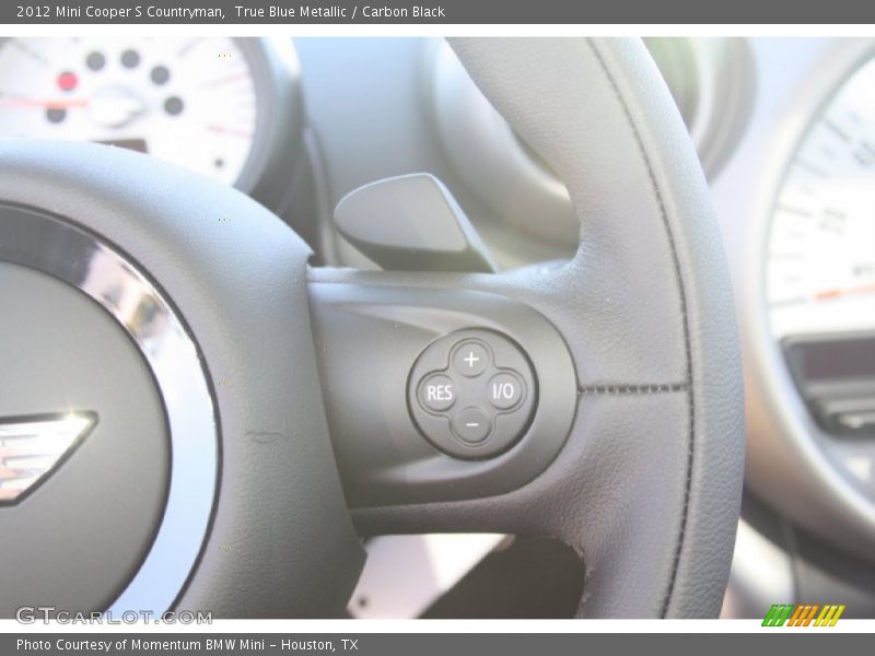 True Blue Metallic / Carbon Black 2012 Mini Cooper S Countryman