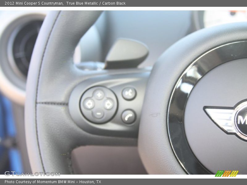 True Blue Metallic / Carbon Black 2012 Mini Cooper S Countryman