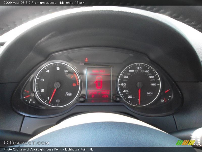 Ibis White / Black 2009 Audi Q5 3.2 Premium quattro