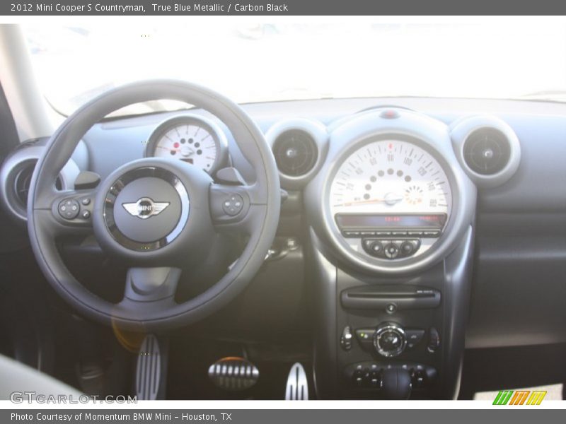 True Blue Metallic / Carbon Black 2012 Mini Cooper S Countryman