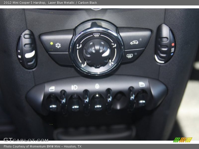 Laser Blue Metallic / Carbon Black 2012 Mini Cooper S Hardtop