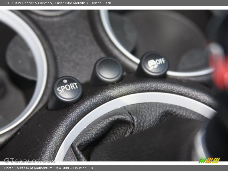 Laser Blue Metallic / Carbon Black 2012 Mini Cooper S Hardtop