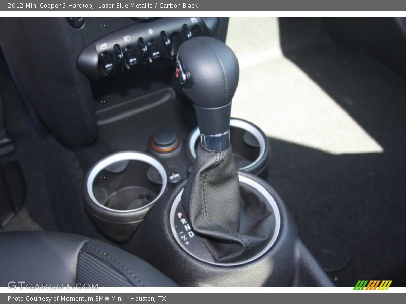 Laser Blue Metallic / Carbon Black 2012 Mini Cooper S Hardtop