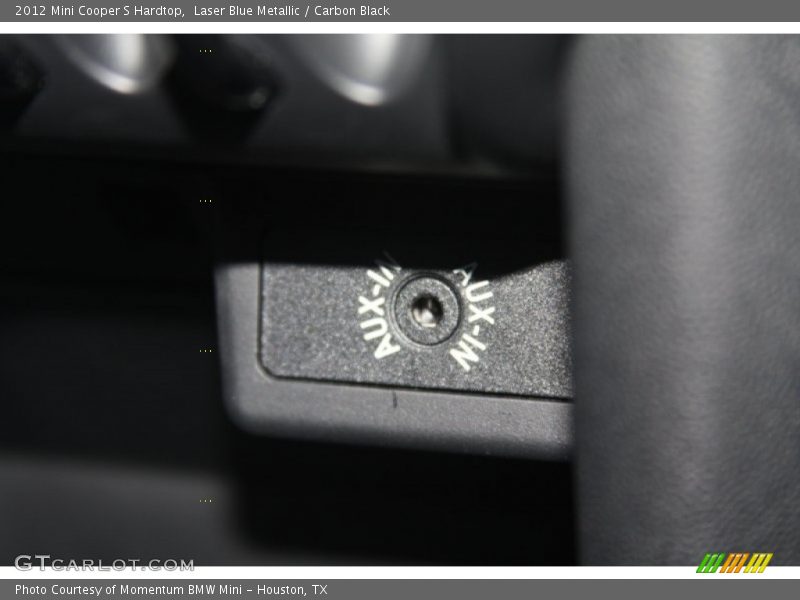 Laser Blue Metallic / Carbon Black 2012 Mini Cooper S Hardtop